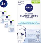 NIVEA Zuiverende Clear-Up Strips - 3 x 6 stuks