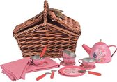 Egmont Toys Theeset Peacock in rieten mand. 3+