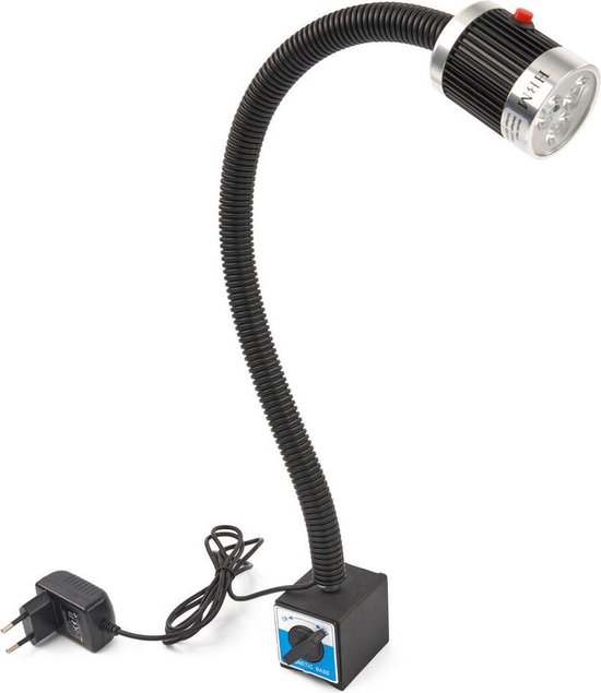 Magneetvoet met 230 Volt Power LED verlichting | bol.com