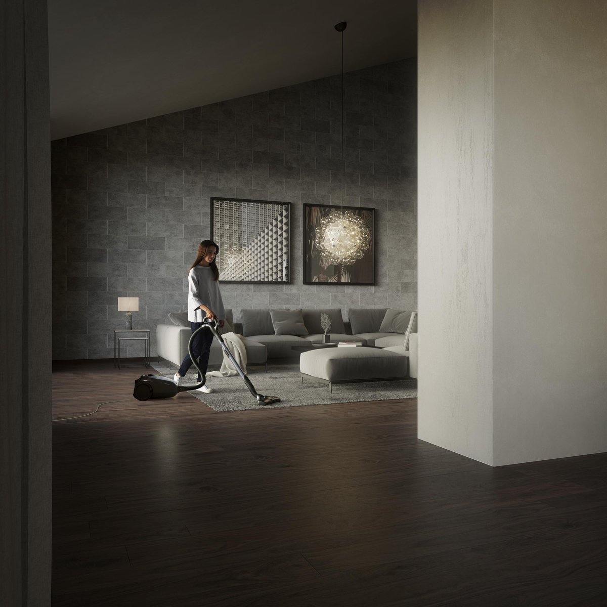 AEG VX82-1-ECO Line - Stofzuiger met zak - Zwart - Parketborstel - Stil - Hepa 13 — afbeelding 7