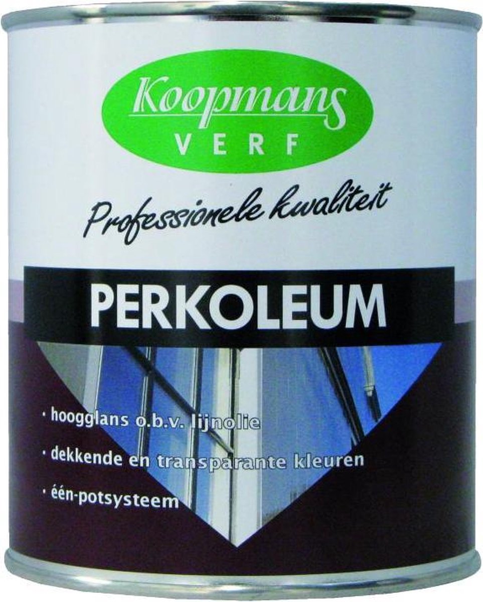Koopmans Perkoleum Beits Rembrandtrood 331 Dekkend Hoogglans 0,75 liter