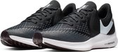 Nike Wmns Zoom Winflo 6 Dames Sportschoenen - Black/White-Dk Grey-Mtlc Platinum - Maat 37.5