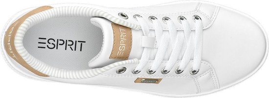 Esprit Dames Witte sneaker - Maat 41 | bol