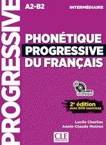 Phonétique progressive du français 2e édition - niveau intermédiaire livre + CD audio