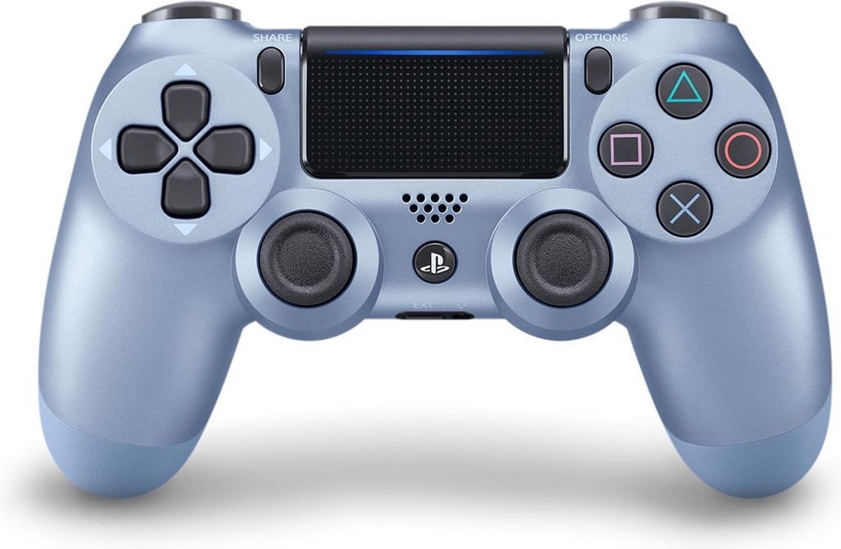 Sony DualShock 4 Controller V2 - PS4 - Titanium Blauw | bol.com