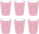 Nijntje Bekertjes Roze "Hoera een Meisje" 250ML