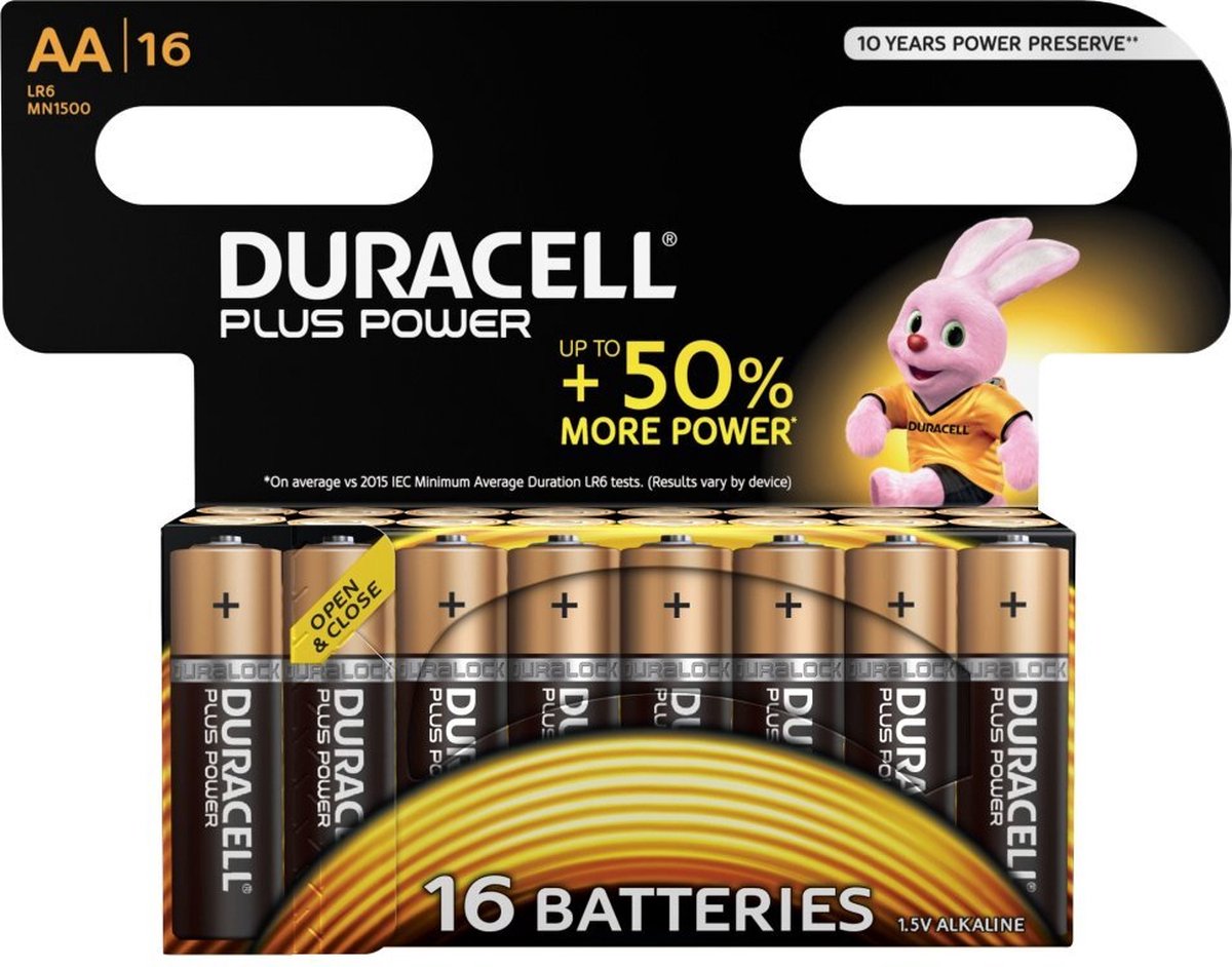 Duracell AA Plus Power Batterijen - Duracell