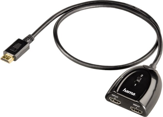 Hama - HDMI-Switch - 2 ingangen | bol.com
