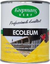 Koopmans Ecoleum - Semi-dekkend - 1 liter - Zwart