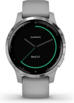 Garmin Vivoactive 4S Smartwatch - Sporthorloge met GPS Tracker - Met Garmin Pay - Powder Gray
