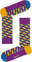 Happy Socks Sokken Filled Optic Socks Paars Maat:41-46