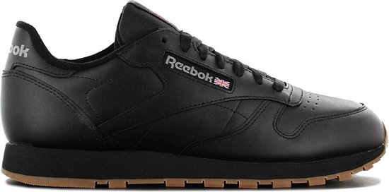 Reebok Classic Leather Heren Sneakers - Black Gum | Bestel nu!
