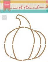 Marianne Design Craft stencil Pumpkin by Marleen