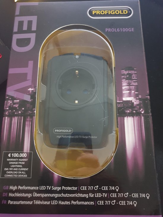 Profigold LED TV Surge Protector
