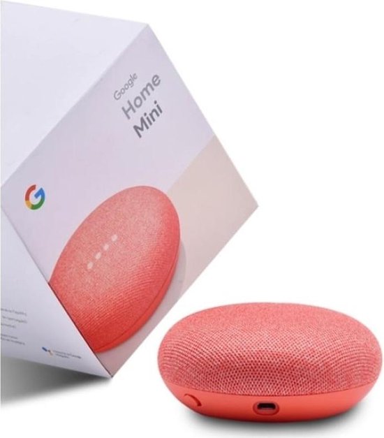 Google Home Mini - Smart Speaker |Koraal | bol