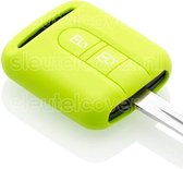 Nissan SleutelCover - Lime groen / Silicone sleutelhoesje / beschermhoesje autosleutel