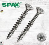 Spax Spaanplaatschroef Torx 4,5x20 mm - 100 stuks - Verzinkte Hout Schroef Verzonken Plat Kop- WIROX