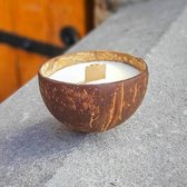 Kokosnoot kaars