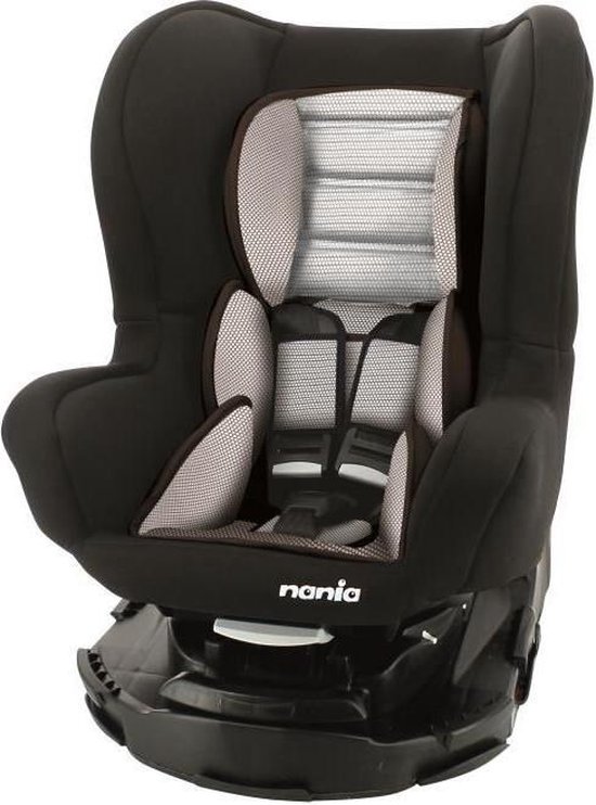 NANIA Luxe 360 � Revo luxe ronddraaiend autostoeltje groep 0/1 - Hatrix grijs
