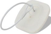 RF Beveiligingslabels en draden 1.000 sets 8,2 MHz wit