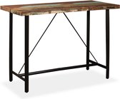 Bartafel 150x70x107 cm massief gerecycled hout