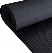 Vloermat anti-slip 3 mm 1,5x2 m rubber brede ribbel
