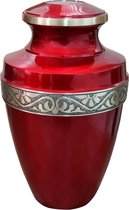 Urn Grecian dark red - urn voor as - volwassene - 4032