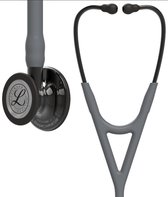 Littmann Cardiology IV, Grijze slang / High Polish Smoke borststuk / Smoke steel en oorbeugel