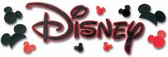 Disney - Geborduurde Disney Titel Stickers - 1 set