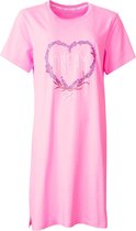 Tenderness Dames Nachthemd Slaapkleedje Roze TENGD1805A  - Maten: S