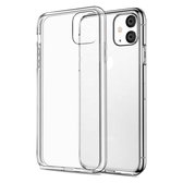 iPhone 11 Hoesje Siliconen Case Back Cover Hoes - Transparant