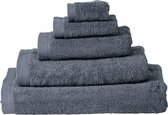 Strandlaken 90x180 cm Uni List Antraciet 15375 - 1 stuks