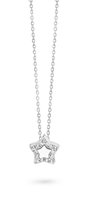 Velini jewels -CH6524W -Ketting -925 Zilver gerodineerd -Cubic Zirkonia