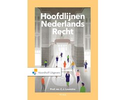 Omslag van Hoofdlijnen Nederlands recht