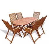 Tuin Loungeset Hout (Incl LW Fleece deken) - Lounge bank tuin - Tuinbank - Loungebank - Tuinset - Tafelset tuin - Bistroset