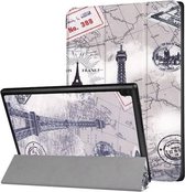 Lenovo Tab 4 10 Hoes - Tri-Fold Book Case met Eiffeltoren