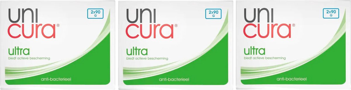 Unicura Ultra Zeeptablet - Anti-bacterieel - 6 x 90 Gram Voordeelverpakking  | bol