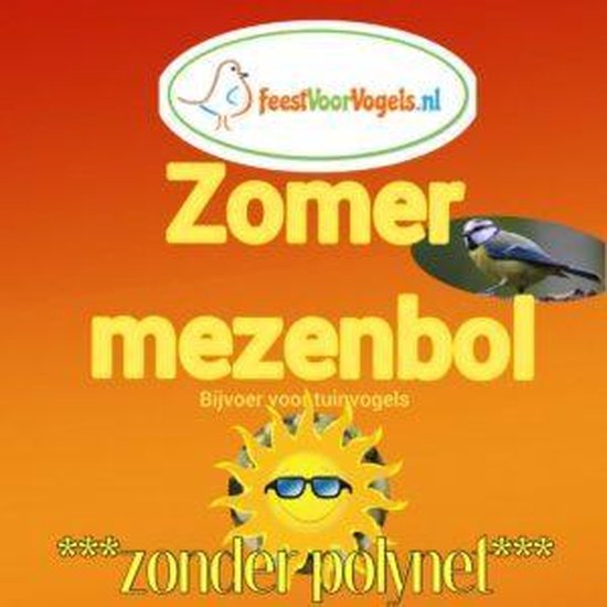LONA Mezenbollen met Zaden - 6 Stuks - Feest Voor Vogels