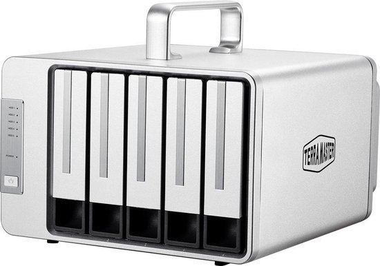 TerraMaster D5-Thunderbolt 3 - NAS-server - 5 bays - 3.5" - 2.5" - zwart van TerraMaster — afbeelding 4