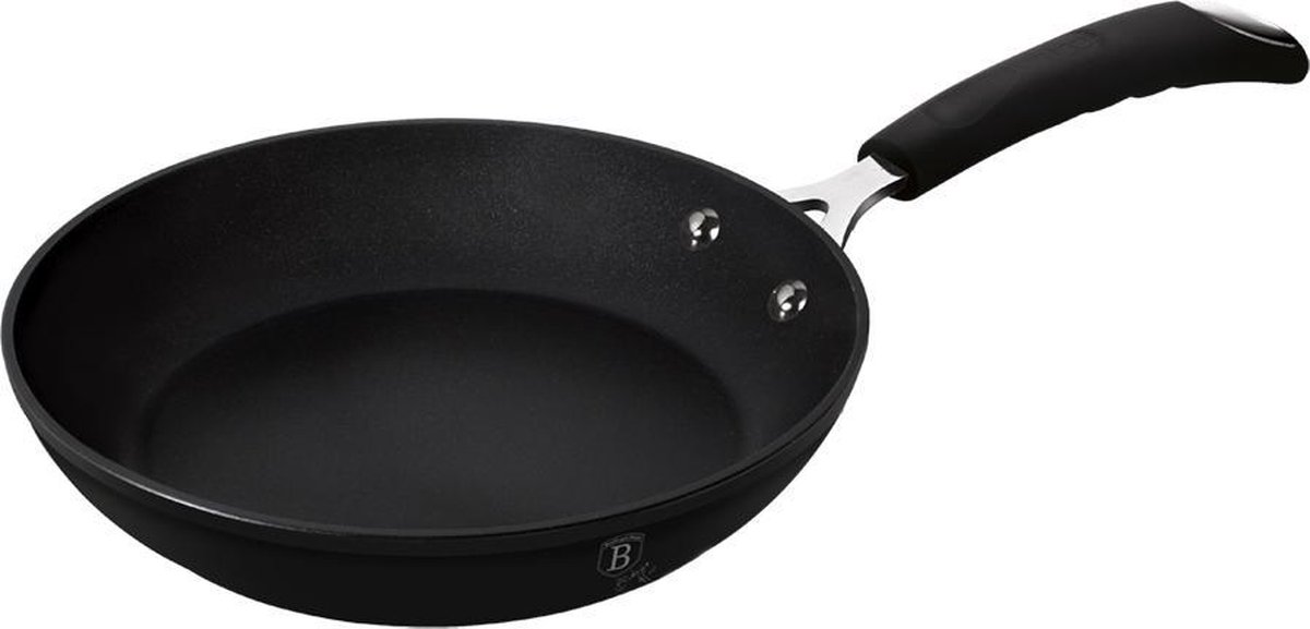 Berlinger Haus - 6116 - Koekenpan - 24 cm - zwart - professioneel