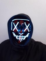 The Purge Halloween Masker Verkleed Kleur Wit