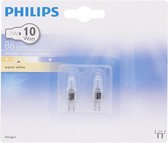 2 lampjes Philips Halogen 7 W (10 W) G4 Warm white Capsule Halogeen lamp Steeklampje 10watt