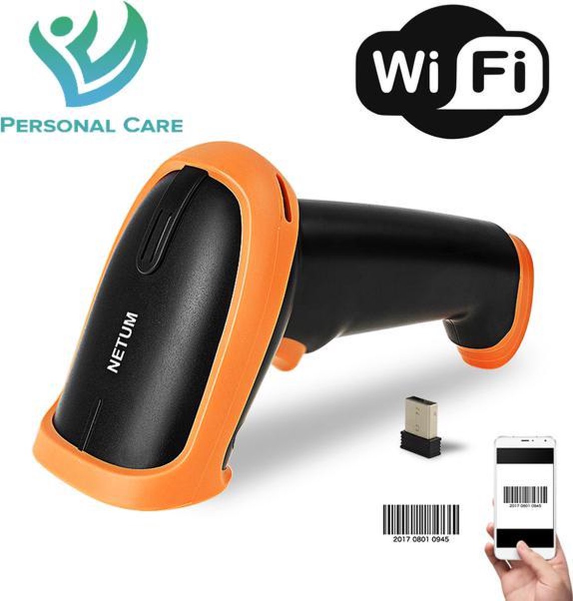 Professionele Barcode Scanner Winkel Handscanner Barcodelezer