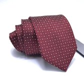 Zijden stropdassen - stropdas heren - ThannaPhum Zijden stropdas rood