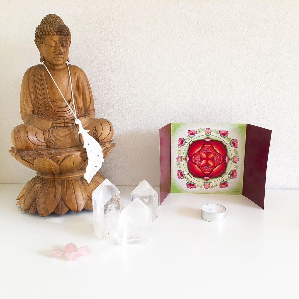 Lysel Mandala Chakra Altaarkaarten (7 stuks)