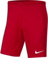 Nike Park III Sportbroek - Maat 140  - Unisex - rood