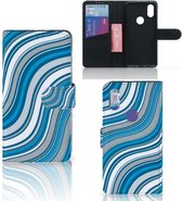 Xiaomi Mi Mix 2s Telefoon Hoesje Waves Blue