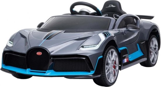 kinderauto met afstandsbediening Bugatti Divo Grijs |