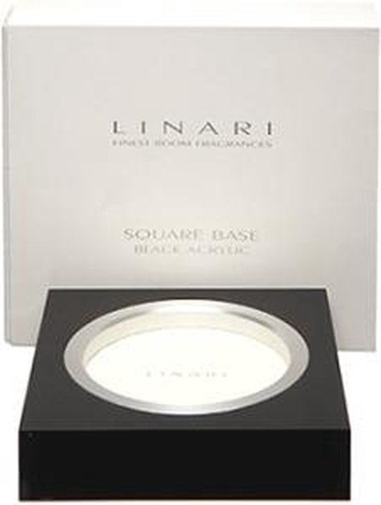 Linari Base Zwart Acrylic geurfleshouder