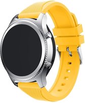 watchbands-shop.nl Siliconen bandje - Samsung Gear S3 - DonkerGeel